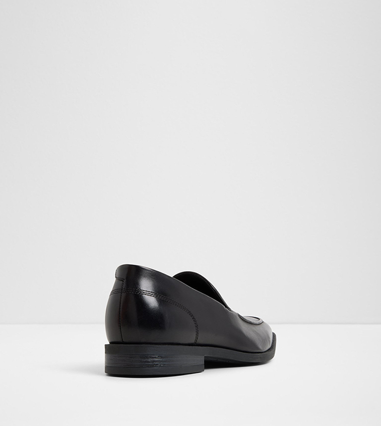 DEX Textured Leather Slip-On Shoes