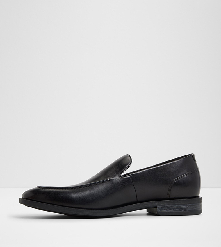 DEX Textured Leather Slip-On Shoes