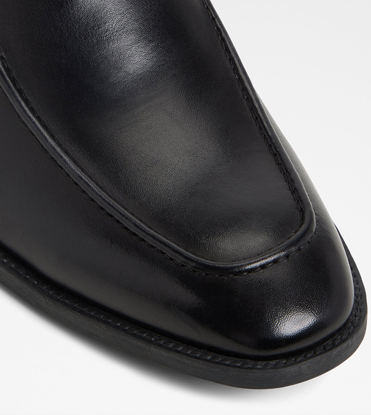 DEX Textured Leather Slip-On Shoes