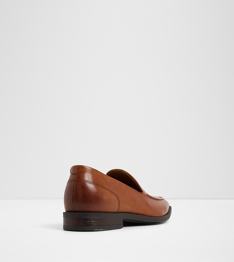 DEX Textured Leather Slip-On Shoes