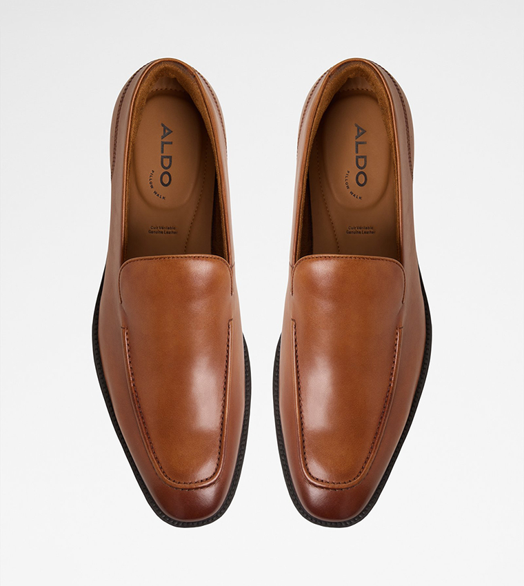 DEX Textured Leather Slip-On Shoes