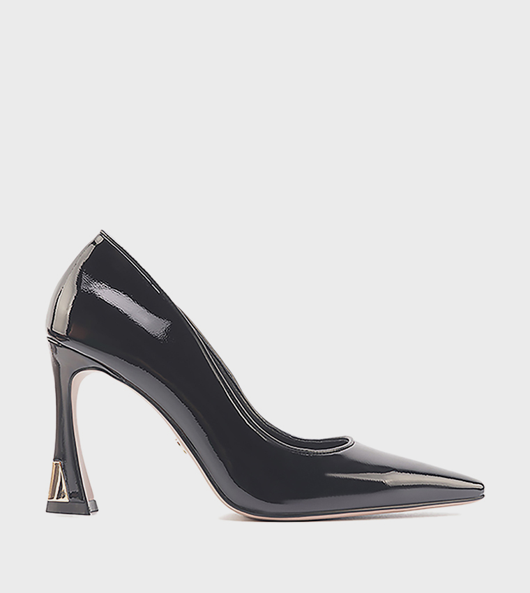 DIANA Glossy Pointed Toe Pumps