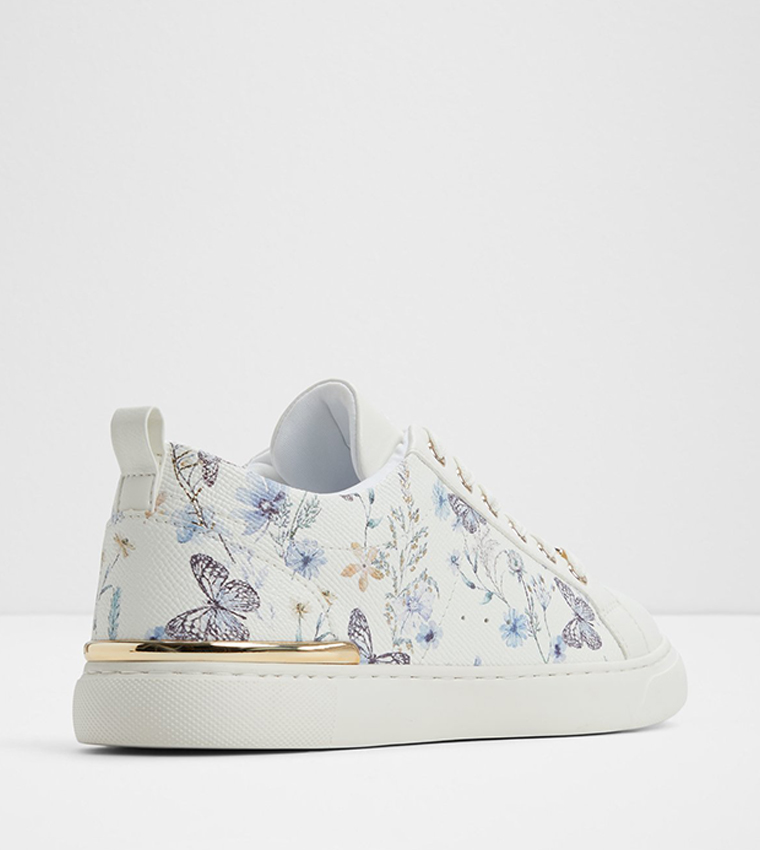 DILATHIELLE Printed Lace-Up Sneakers