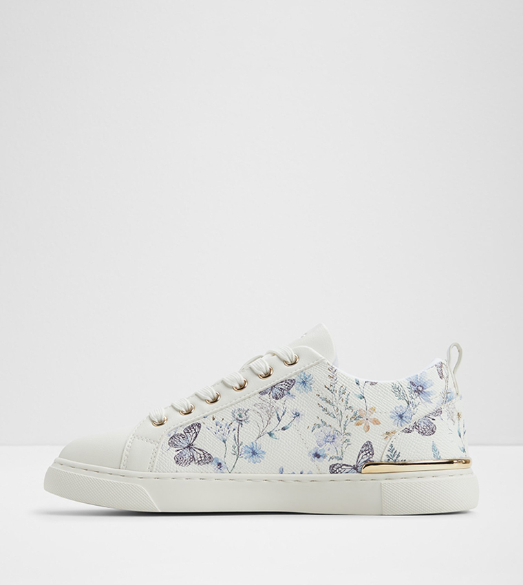 DILATHIELLE Printed Lace-Up Sneakers