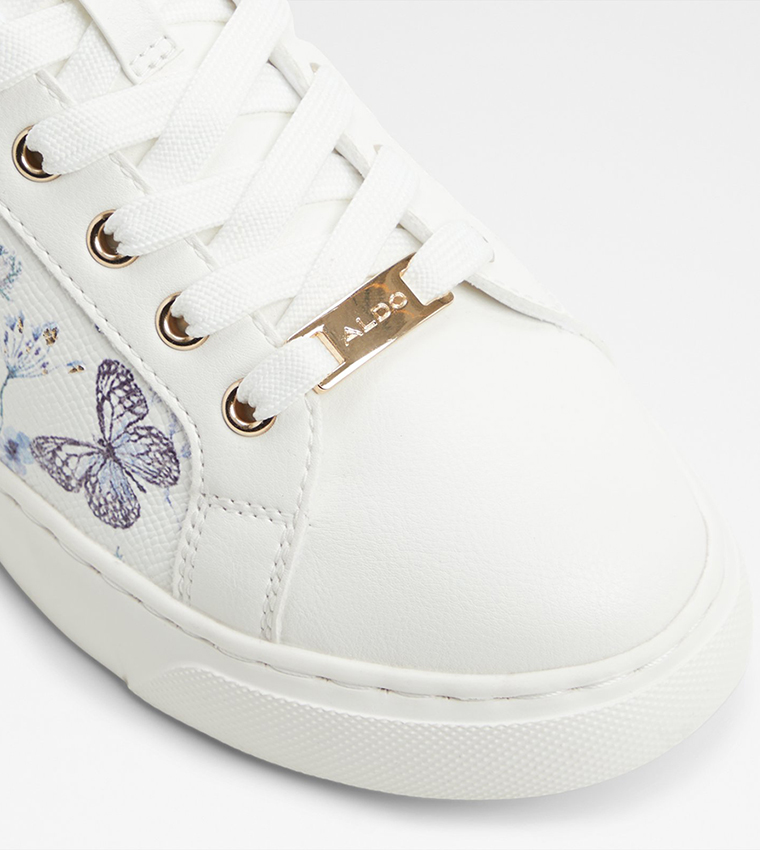 DILATHIELLE Printed Lace-Up Sneakers