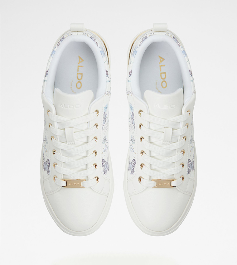 DILATHIELLE Printed Lace-Up Sneakers