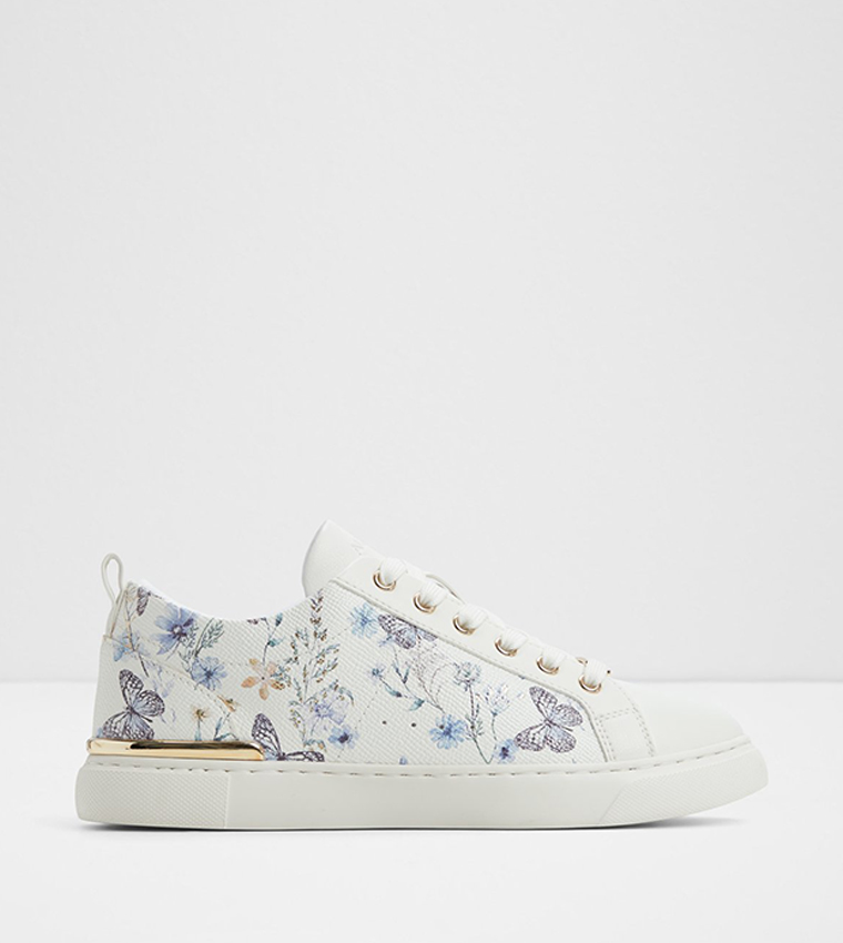 DILATHIELLE Printed Lace-Up Sneakers