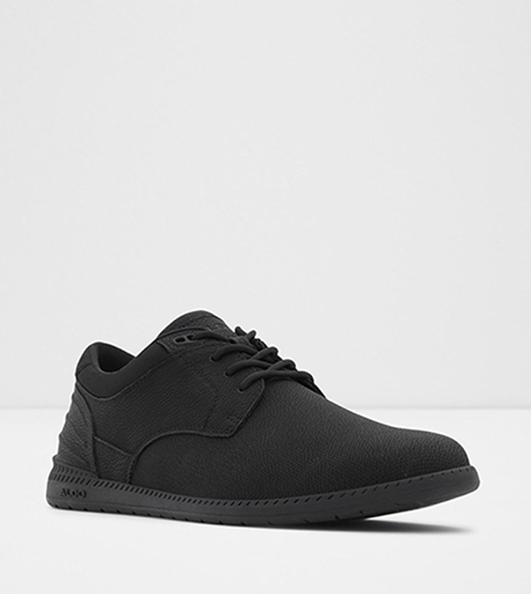 DINBRENN Textured Lace-Up Shoes