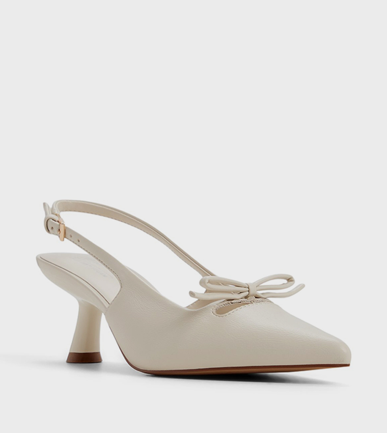 DIORAH Pointed Toe Slingback Pumps