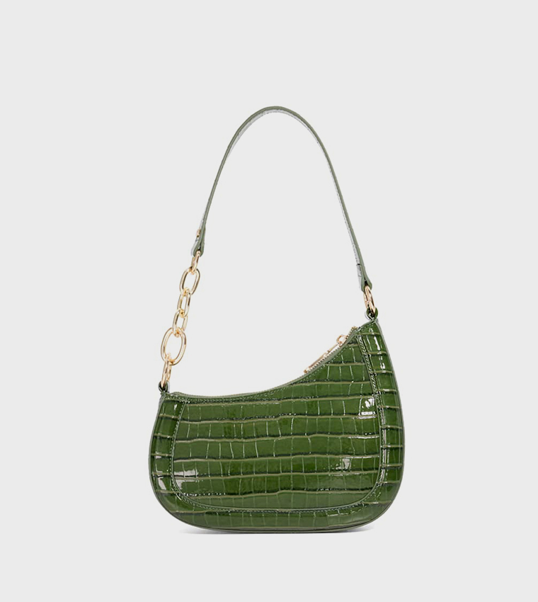 DIRECTION Textured Shoulder Bag