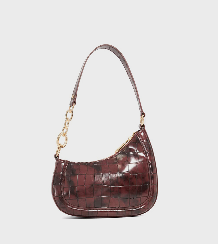 DIRECTION Textured Shoulder Bag