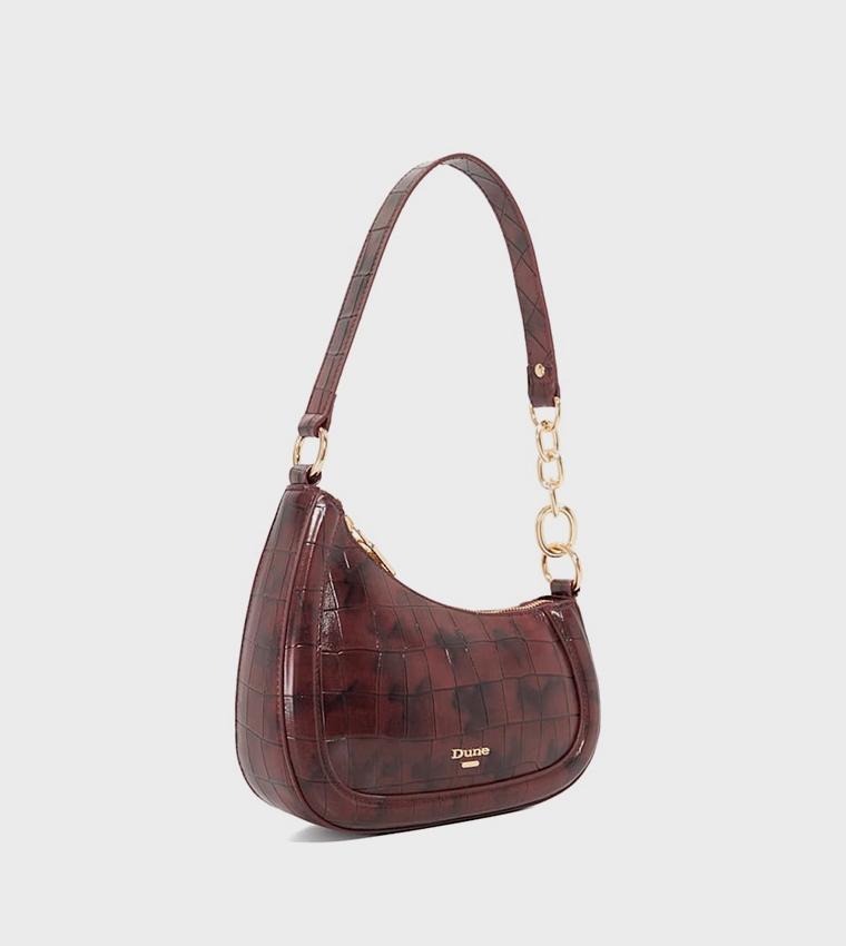 DIRECTION Textured Shoulder Bag