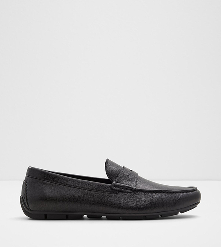 Buy Aldo DISCOURSE IN Square Toe Moccasins In Black 6thStreet UAE