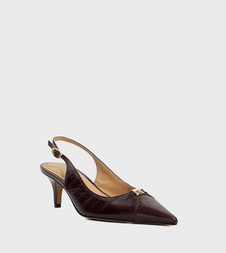 DISTINCTIVE Pointed Toe Slingback Pumps