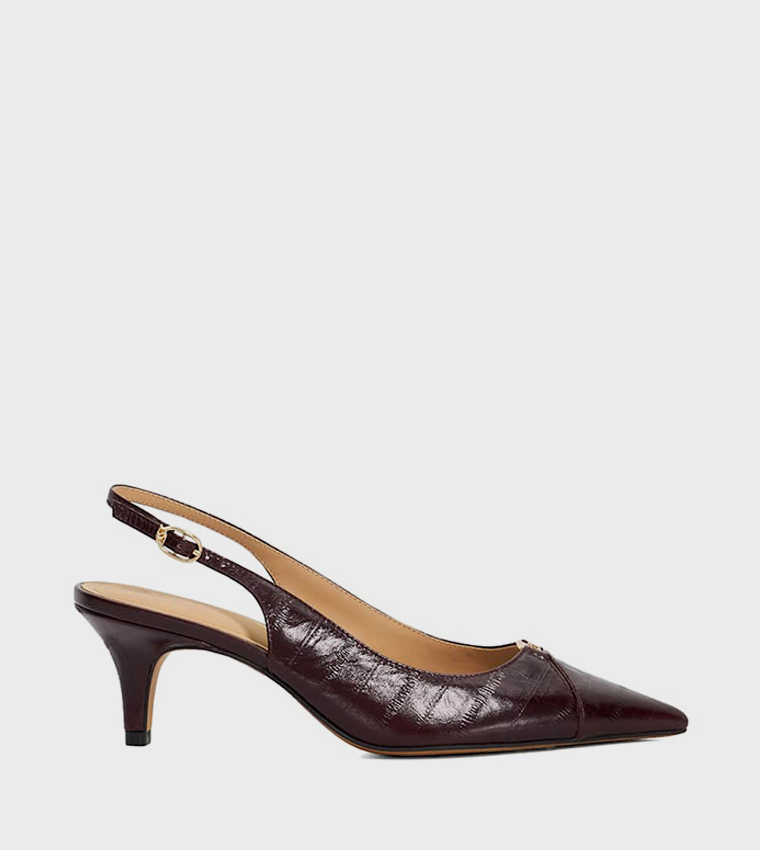 DISTINCTIVE Pointed Toe Slingback Pumps