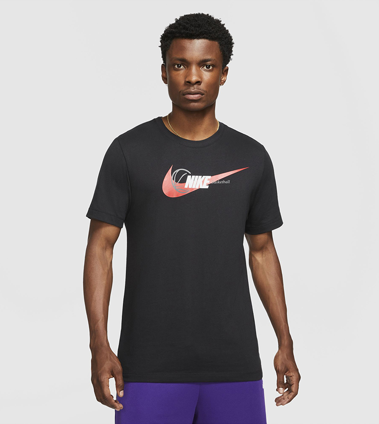 Buy Nike M NK DF OC HBR SS TEE In Black | 6thStreet Oman