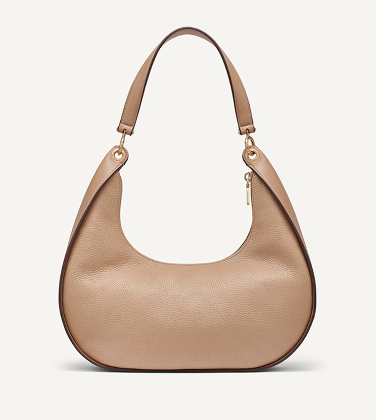 ABBY Logo Detail Hobo Bag