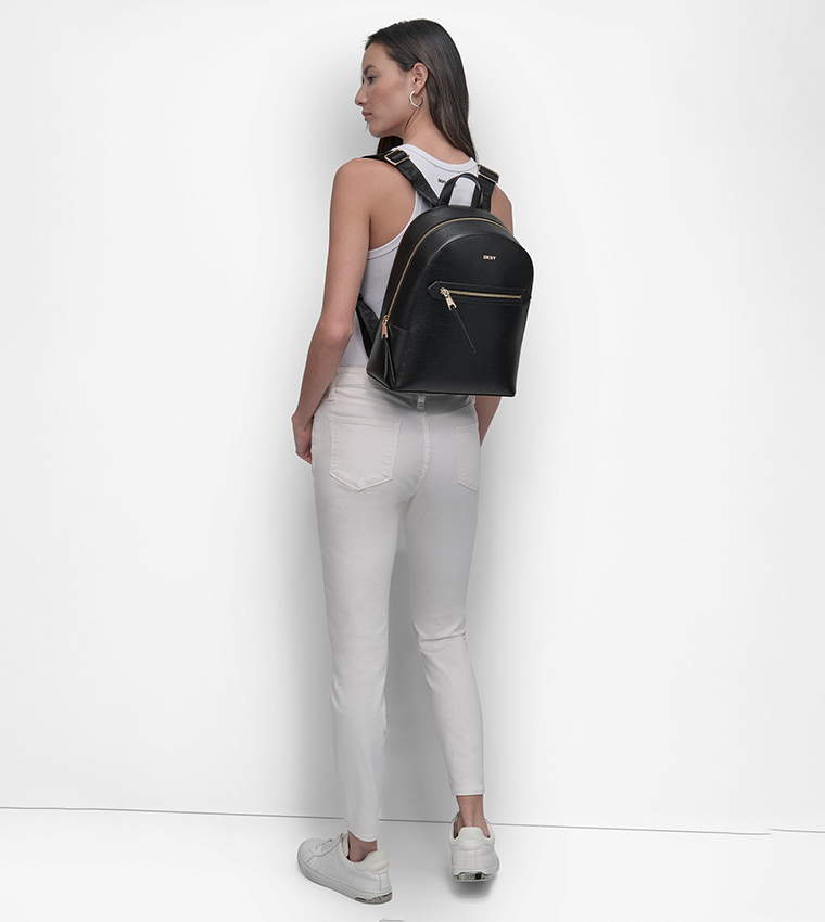 BRYANT Textured Zippered Backpack