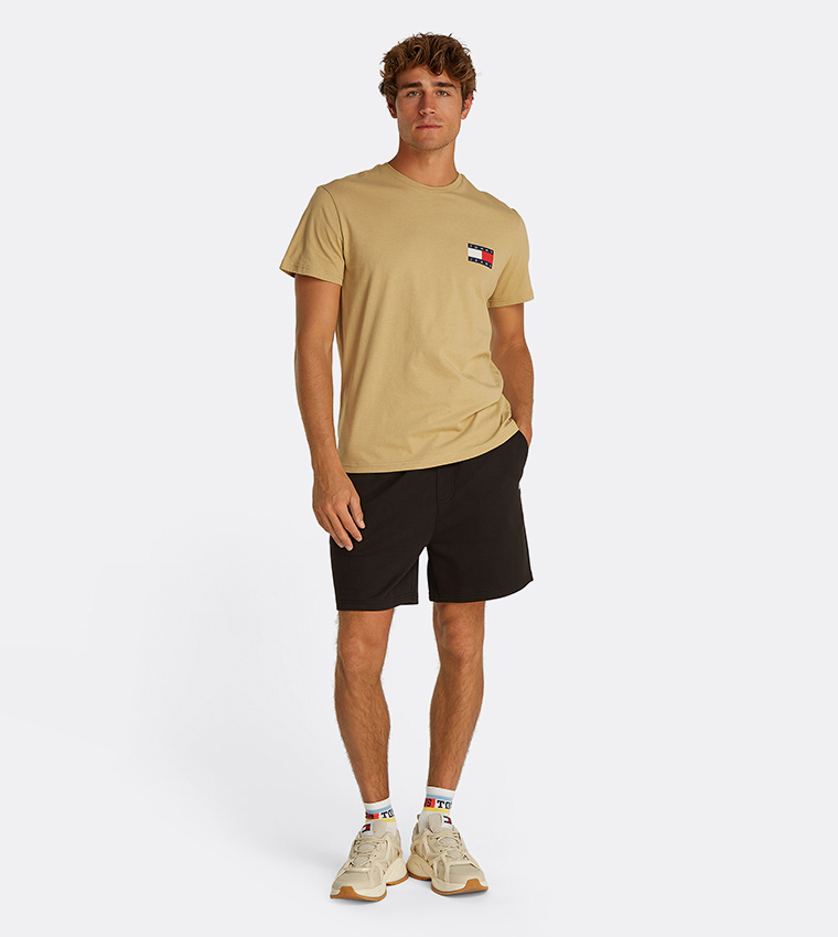 Flag Detail Short Sleeves T-Shirt