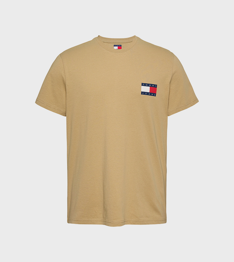Flag Detail Short Sleeves T-Shirt