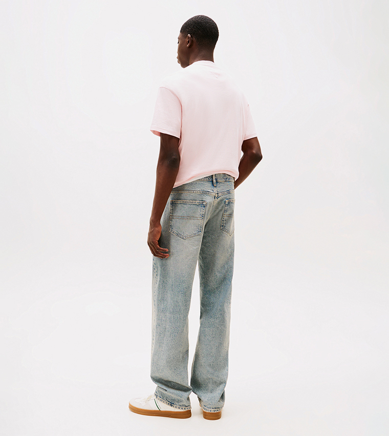 JAIMIE Washed Relaxed Fit Jeans