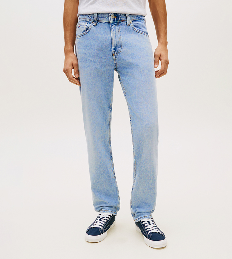 RYAN Mid Rise Straight Fit Jeans
