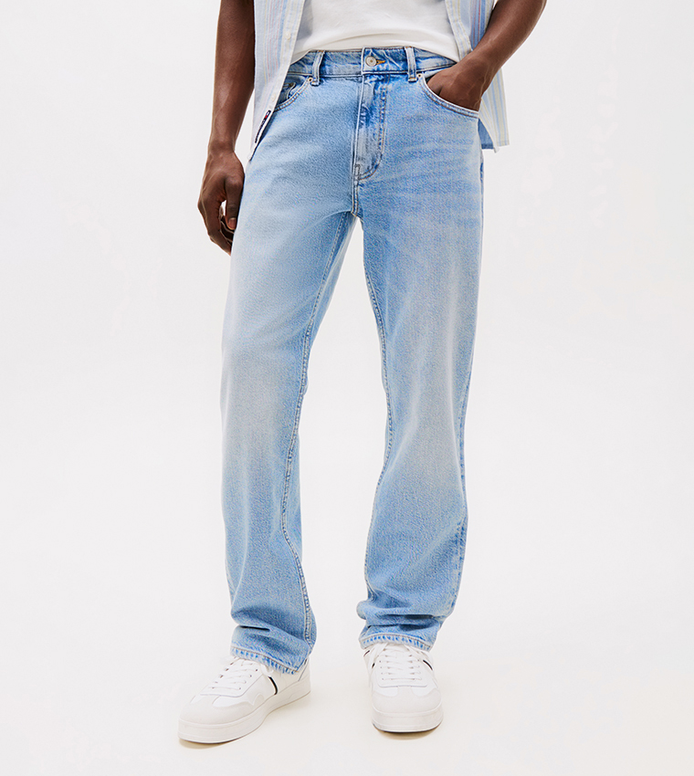 RYAN Mid Rise Straight Fit Jeans