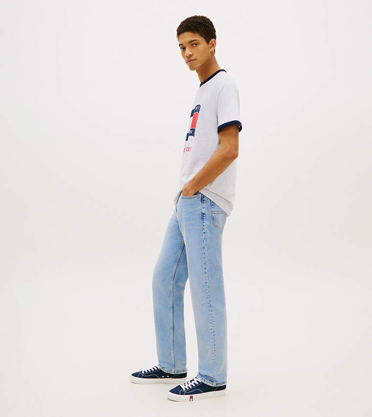 RYAN Mid Rise Straight Fit Jeans