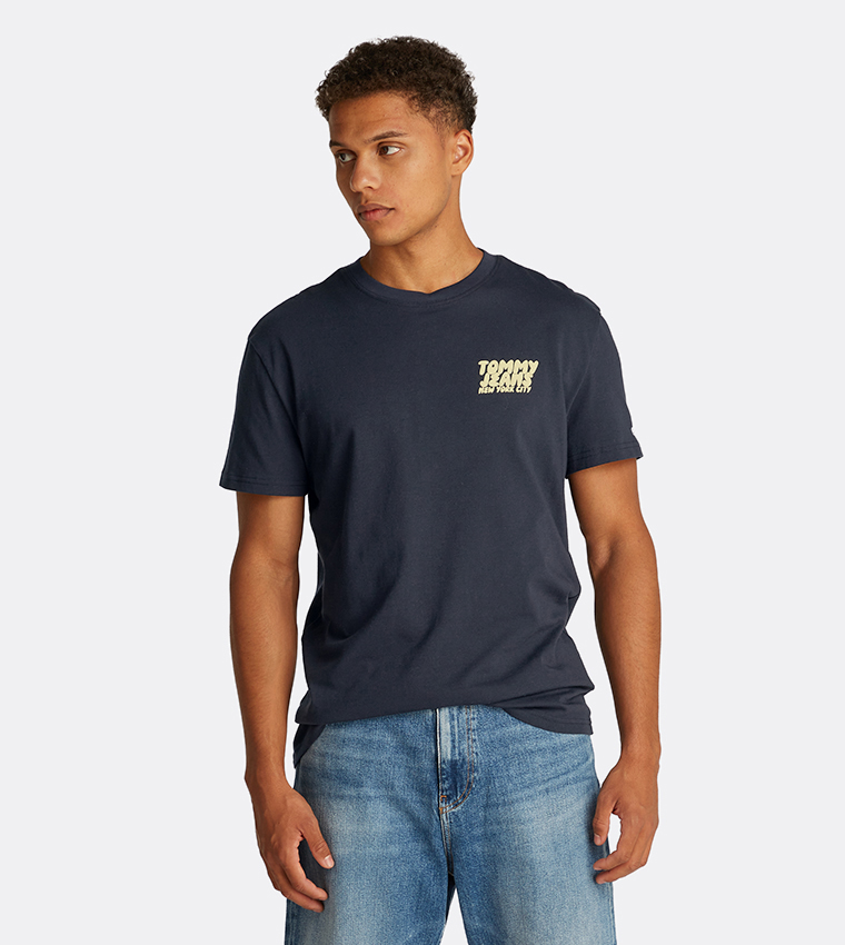 Monotype Printed Short Sleeves T-Shirt