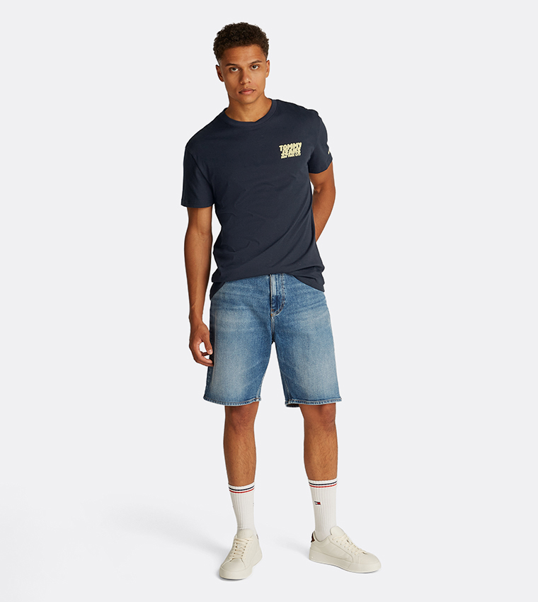 Monotype Printed Short Sleeves T-Shirt