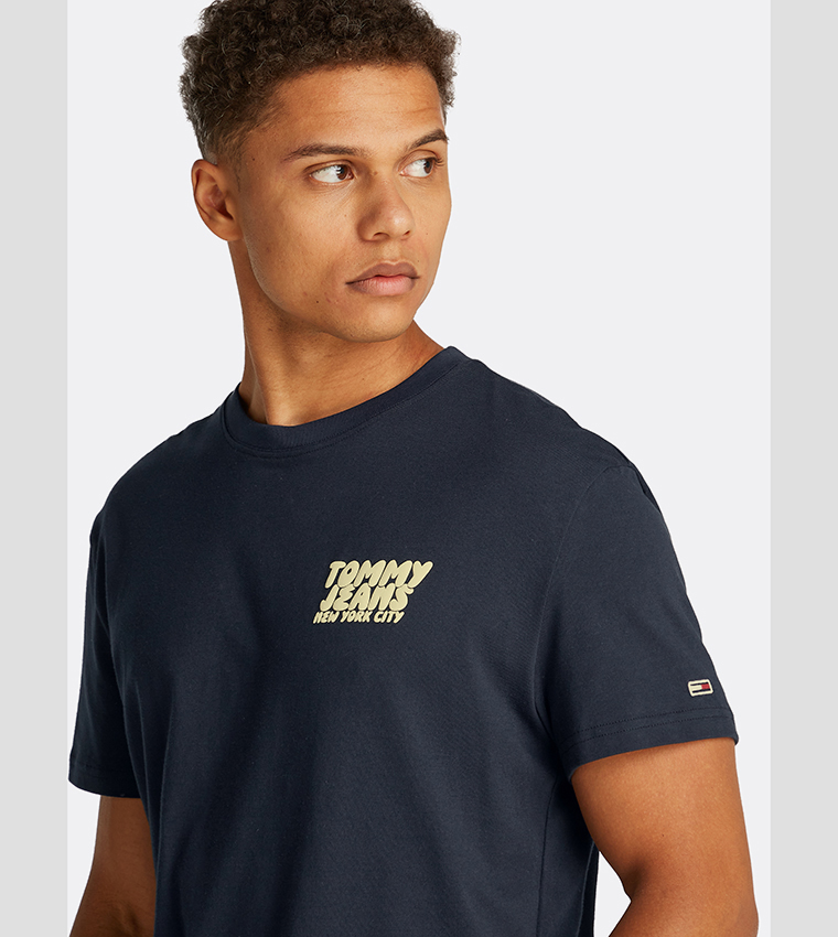 Monotype Printed Short Sleeves T-Shirt