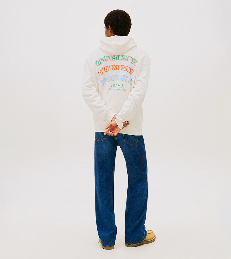 Logo Printed Long Sleeves Hoodie