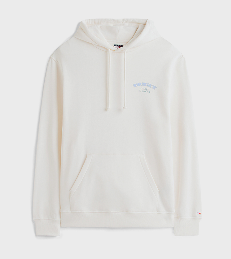 Logo Printed Long Sleeves Hoodie