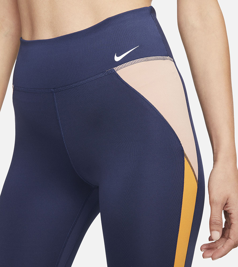 Nike colour block leggings online