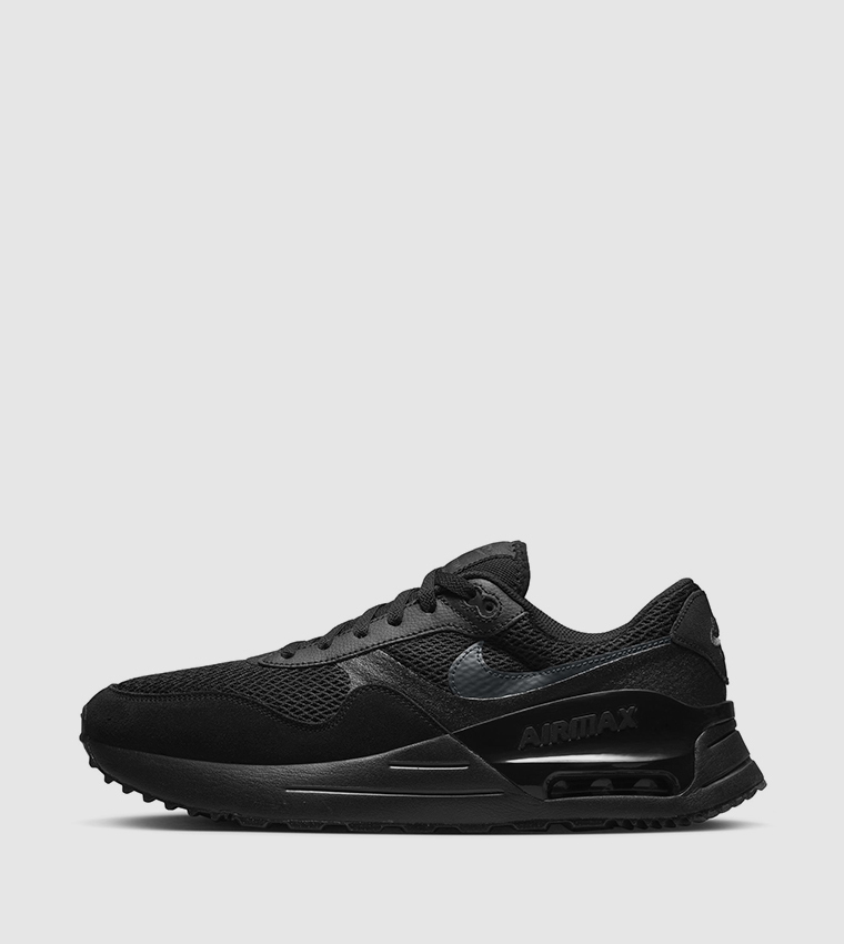 Buy Nike AIR MAX SYSTM Textured Sneakers In Black | 6thStreet UAE