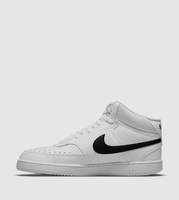 COURT VISION NN Textured Mid-Top Sneakers