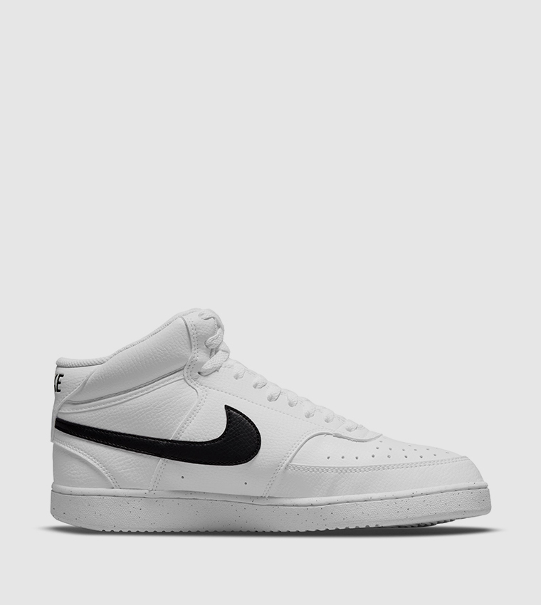 COURT VISION NN Textured Mid-Top Sneakers
