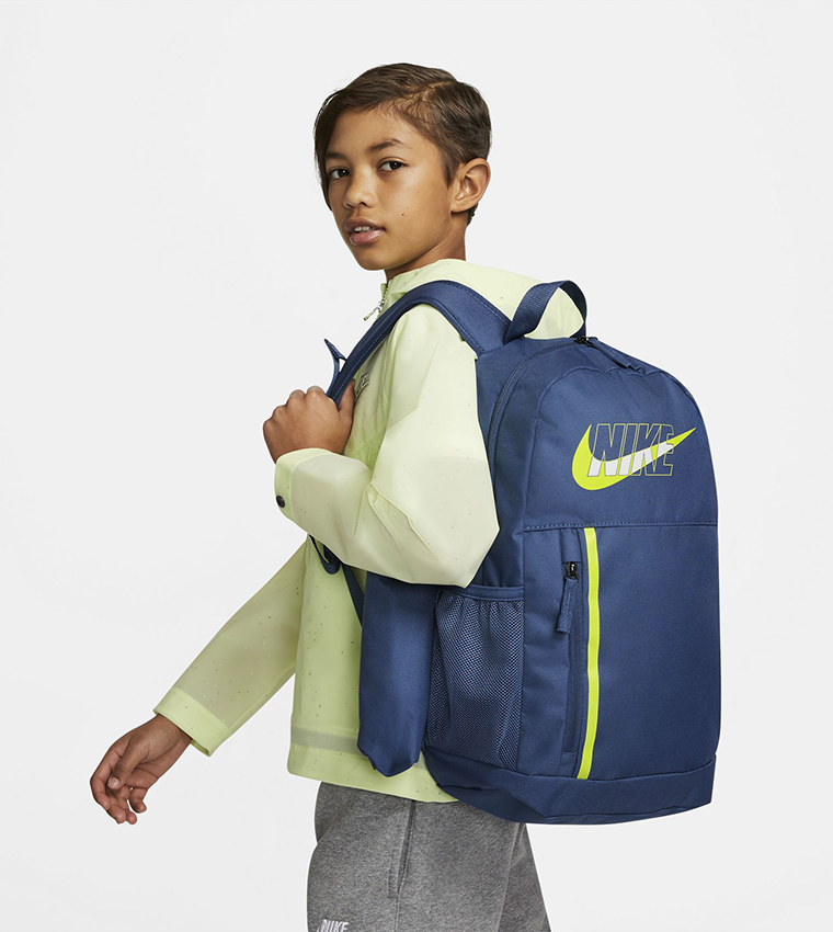 Elemental Logo Detailed Backpack with Pouch