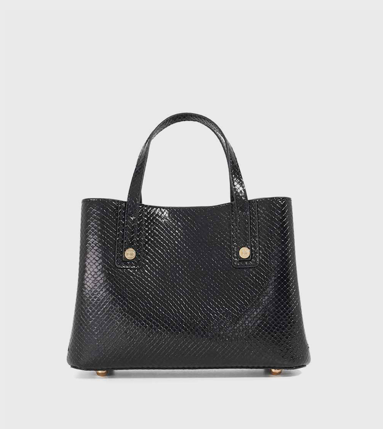 DOMINANTLY Textured Satchel Bag