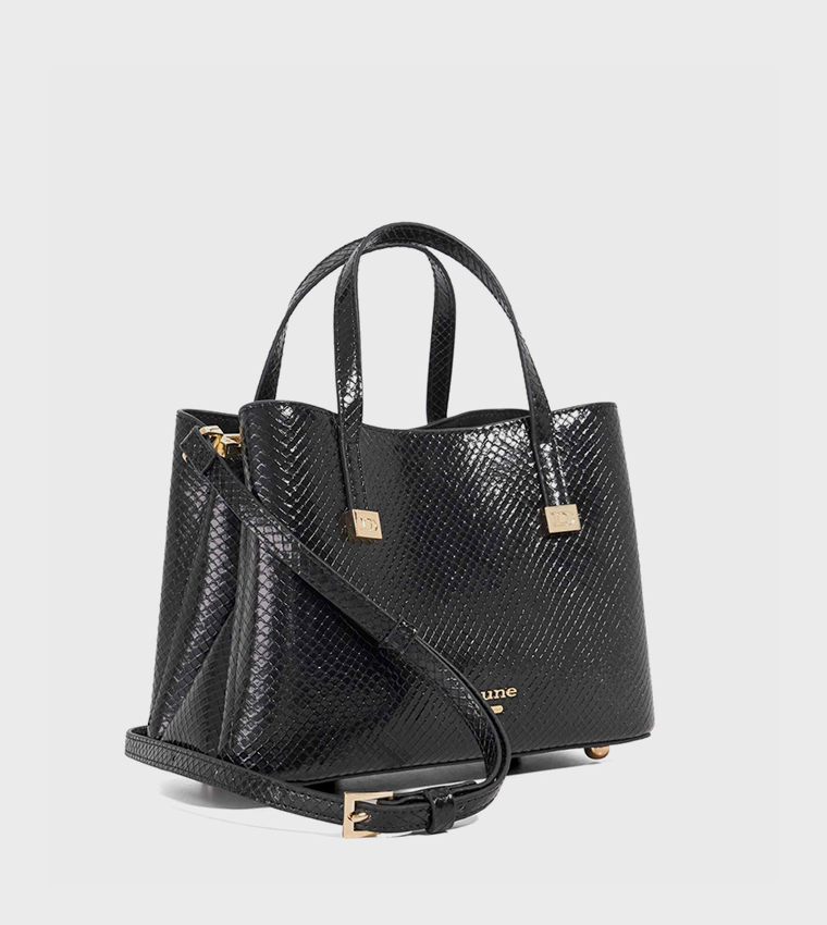 DOMINANTLY Textured Satchel Bag