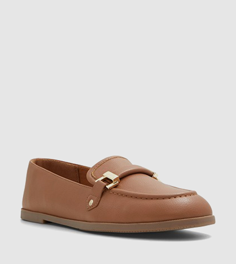 Buy Call It Spring DONNAH Metal Accent Slip On Loafers In Brown 6thStreet Bahrain