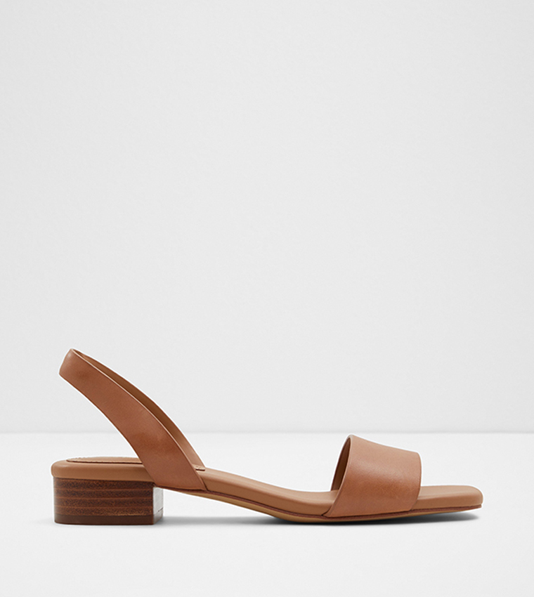 DORENNA Slingback Block Heel Sandals