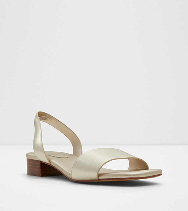 Buy Aldo DORENNA Open Toe Flat Sandals In Gold 6thStreet Saudi Arabia