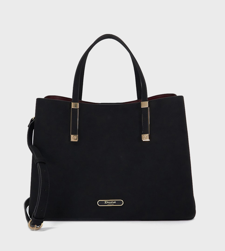 Buy Dune London DORRY Logo Detail Satchel Bag In Black 6thStreet Oman