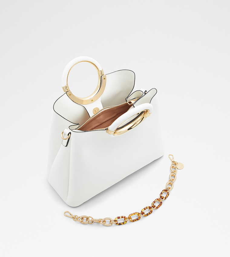 Dovie Hoop Handle Satchel Bag
