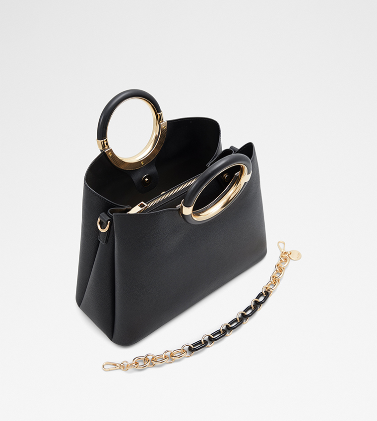 Dovie Hoop Handle Satchel Bag