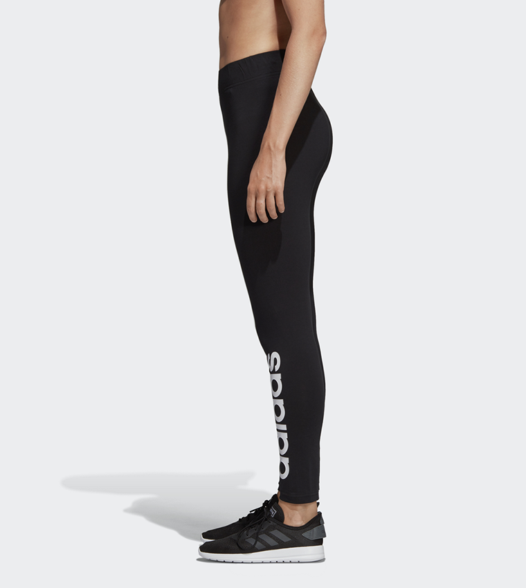 Buy Adidas Essentials Linear Tights Black In Black 6thStreet Kuwait