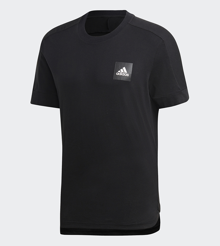 Id 3 Stripes Tee Black 6