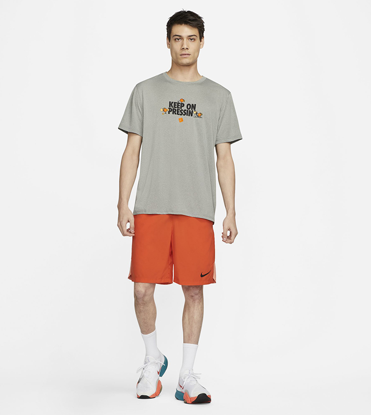 Buy Nike Dri Fit LGD Humor T Shirt In Grey 6thStreet UAE