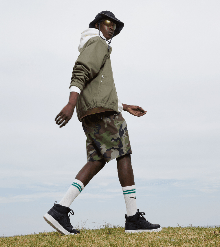 COURT VISION Winter Mid-Top Sneakers